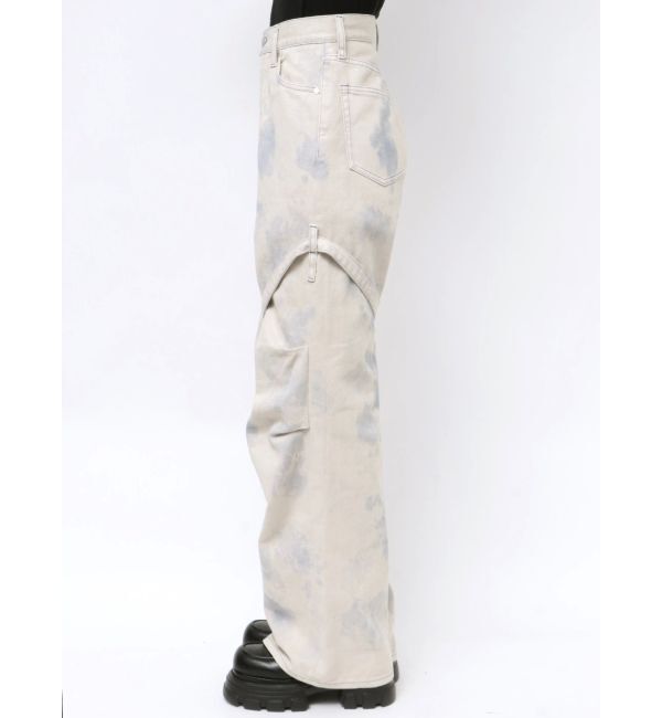 EMODA「カーゴベルトルーズジーンズ」|デニム|