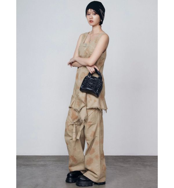 EMODA「カーゴベルトルーズジーンズ」|デニム|