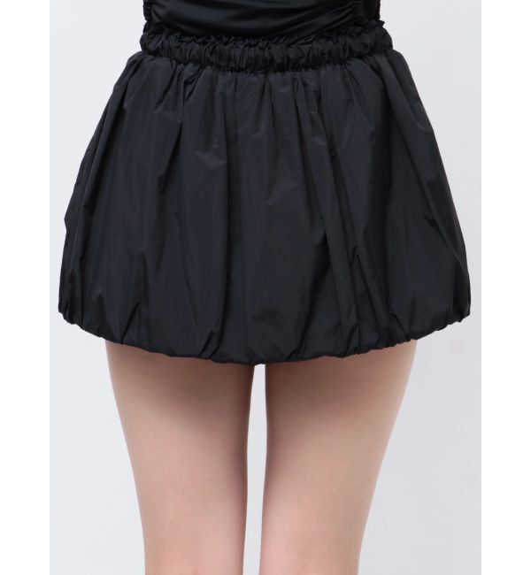 EMODA「ナイロンバルーンミニスカート」|スカート|