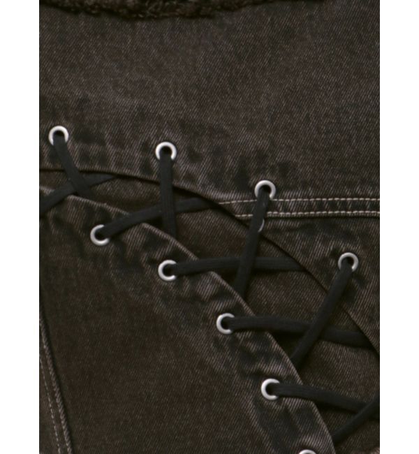 EMODA「カーブレースアップデニムビスチェ」|タンクトップ|