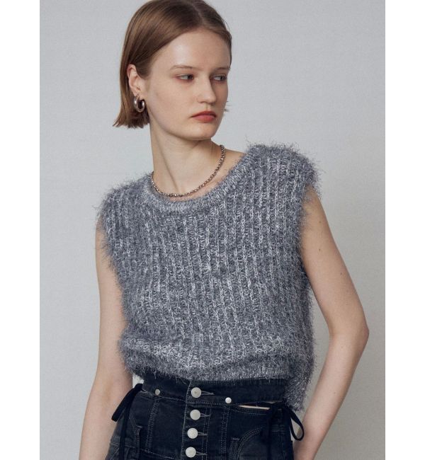 EMODA「ソフトシャギーニットタンクトップ」|ニット・セーター|