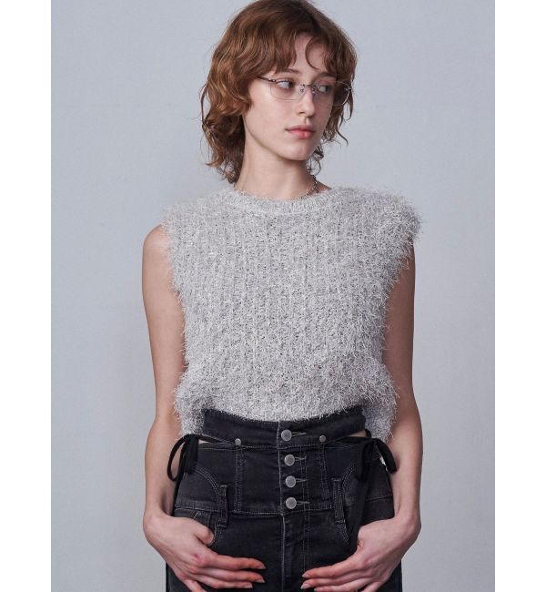 EMODA「ソフトシャギーニットタンクトップ」|ニット・セーター|