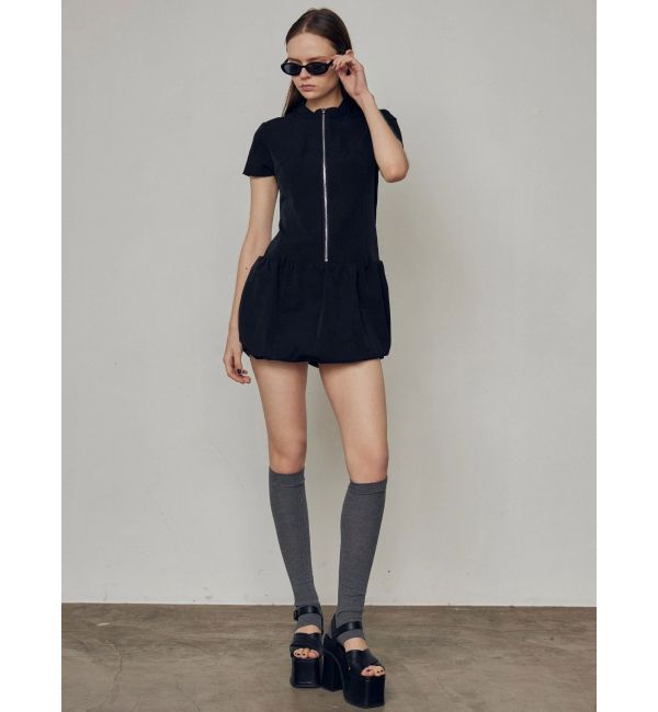 EMODA「バルーンジップミニワンピース」|ワンピース|