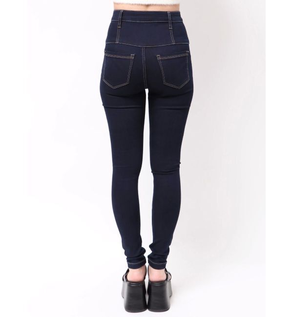 EMODA「【ELDER】NUDEハイウエストデニム」|デニム|