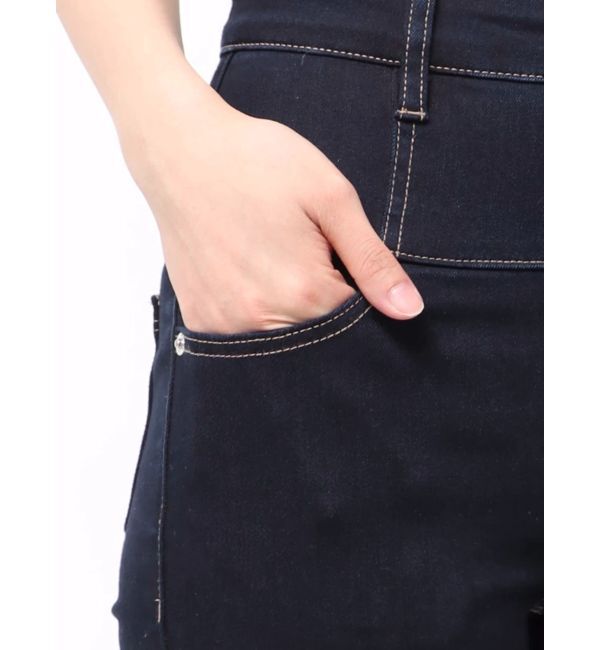 EMODA「【ELDER】NUDEハイウエストデニム」|デニム|