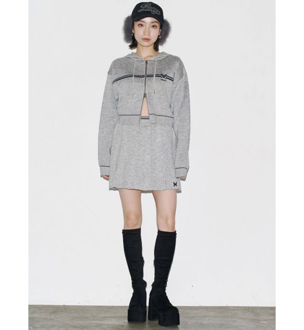 EMODA「プリーツニットミニスカート」|スカート|