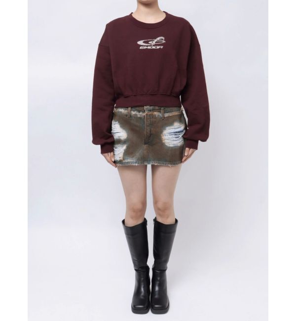 EMODA「STONE LOGO SHORT SWEAT」|Tシャツ・カットソー|