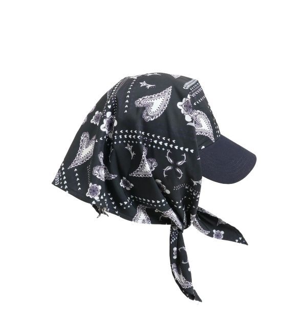 EMODA「2トーンスカーフキャップ」|キャップ・キャスケット|