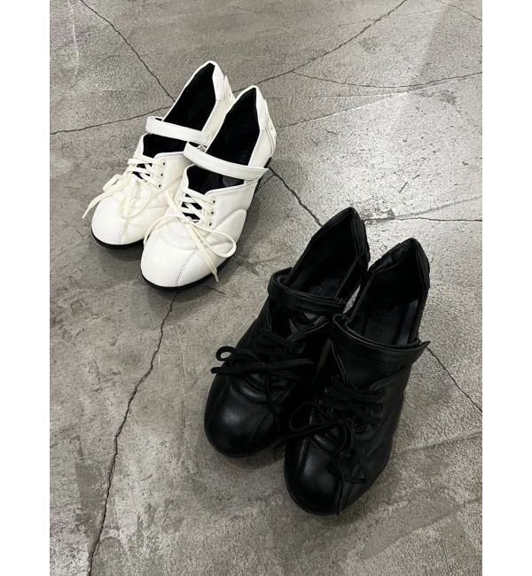 EMODA「レースアップヒールスニーカー」|スニーカー|