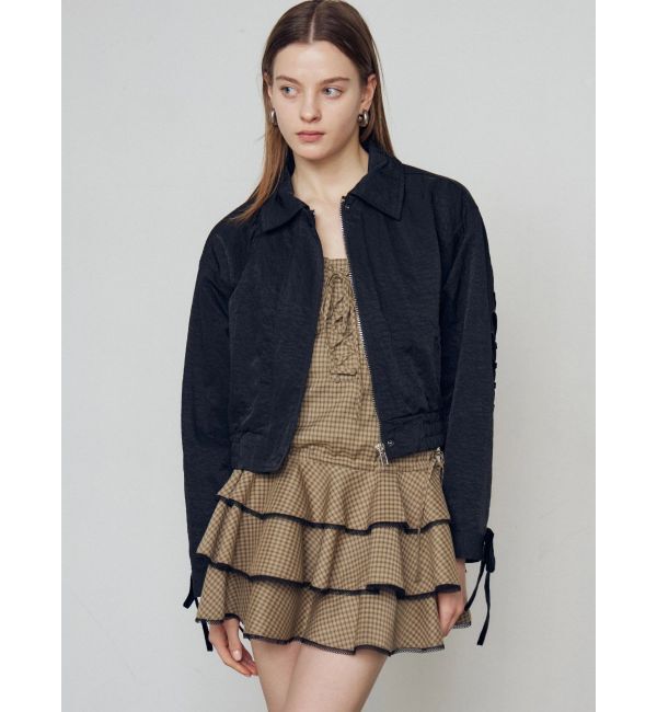 EMODA「レースアップティアードミニワンピース」|ワンピース|