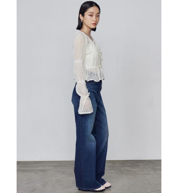 EMODA「2WAYギャザーリボンニット」|ニット・セーター|