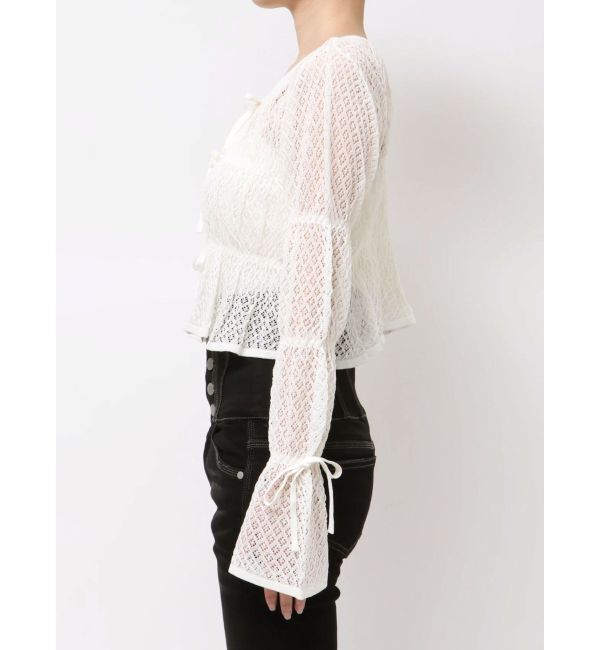 EMODA「2WAYギャザーリボンニット」|ニット・セーター|