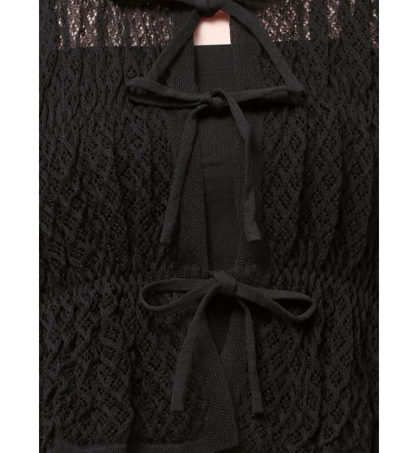 EMODA「2WAYギャザーリボンニット」|ニット・セーター|