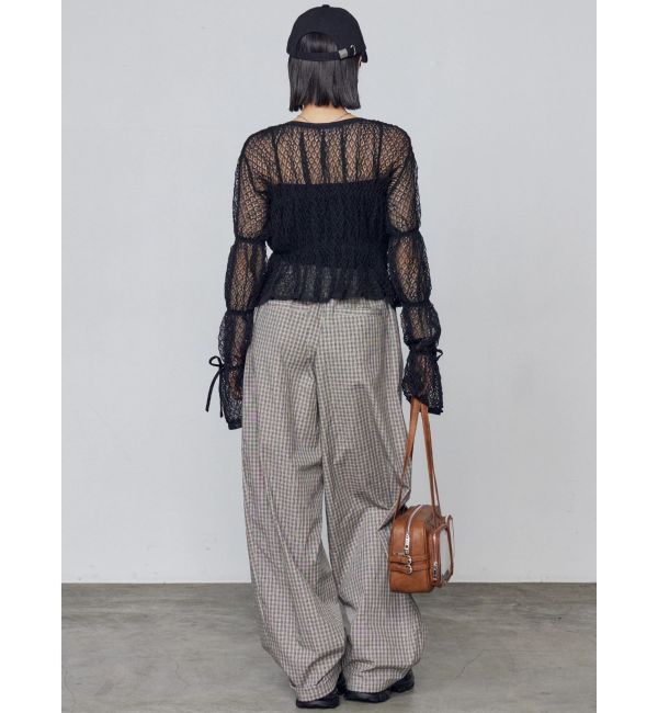 EMODA「2WAYギャザーリボンニット」|ニット・セーター|