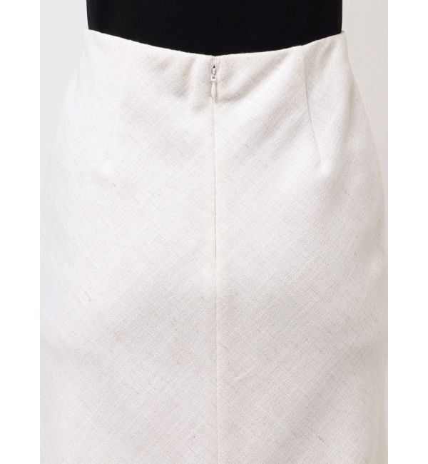 MERCURYDUO「【OUNNOUN】ヘビーリネンナロースカート」|スカート|
