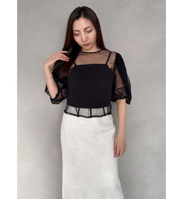 MERCURYDUO「【OUNNOUN】ヘビーリネンナロースカート」|スカート|