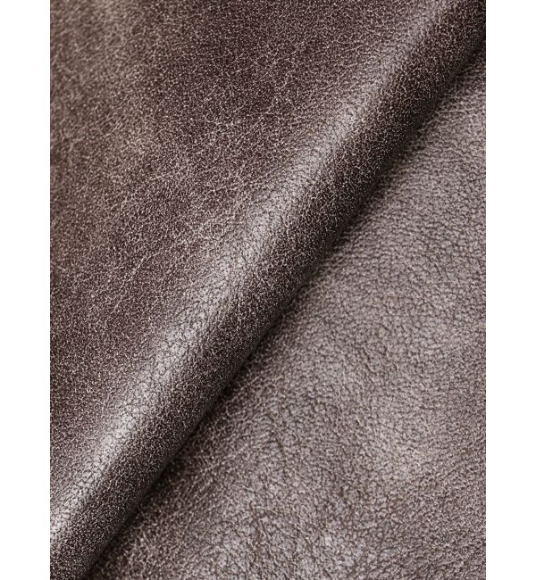 MERCURYDUO「フェイクレザークロップドブルゾン」|ブルゾン・スタジャン|