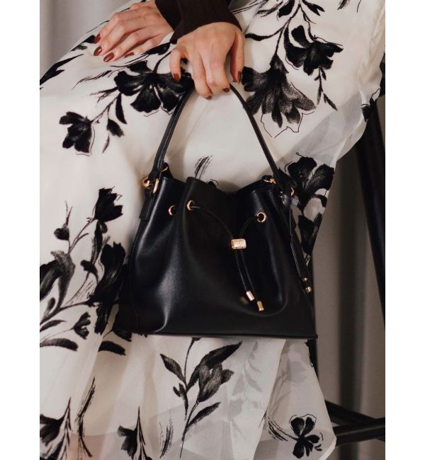 MERCURYDUO「ドロストキーチェーンバッグ」|ショルダー・メッセンジャー|ブラック