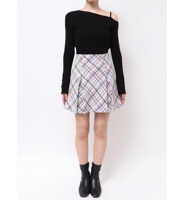 MERCURYDUO「オリジナルロービングチェックミニスカパン」|その他|