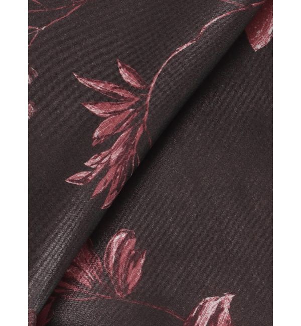 MERCURYDUO「花柄オフショルニットドッキングワンピース」|ワンピース|