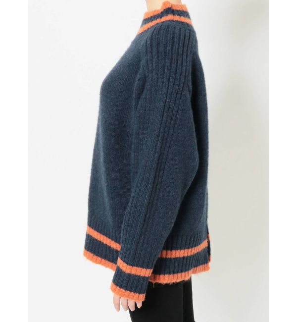 MURUA「【WEB限定 ITEM】バックスリットラインニットチュニック」|ニット・セーター|