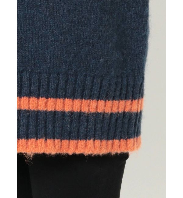 MURUA「【WEB限定 ITEM】バックスリットラインニットチュニック」|ニット・セーター|