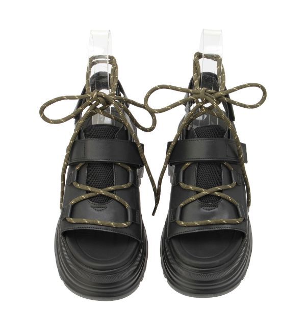 MURUA「ツートーンカラーコードサンダル」|サンダル|