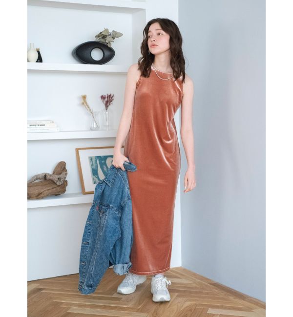 Ungrid「アメスリベロアワンピース」|ワンピース|オレンジ