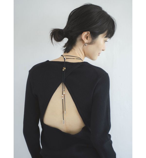Ungrid「バックデザインニット」|ニット・セーター|