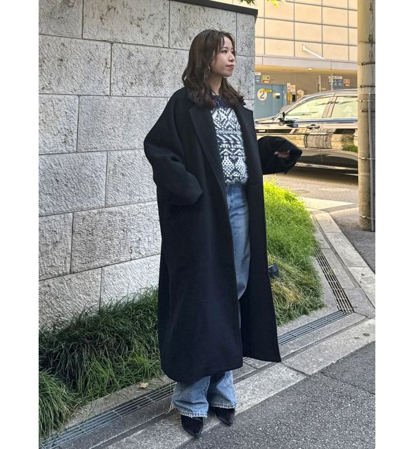 Ungrid「ルーズシルエットチェスターコート」|チェスターコート|