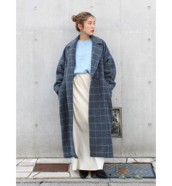 Ungrid「ルーズシルエットチェスターコート」|チェスターコート|ミックス