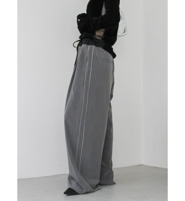 Ungrid「ウエストデザインラインパンツ」|その他|