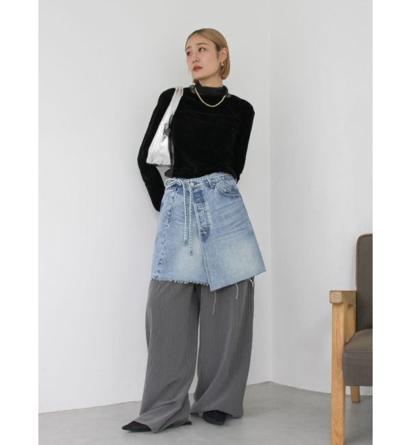 Ungrid「ウエストデザインラインパンツ」|その他|