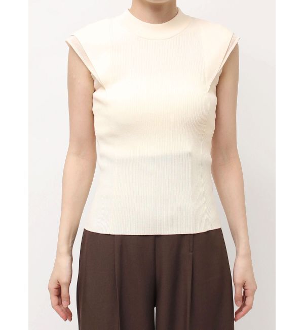 LAGUNAMOON「【追加生産/新色追加】カバースリーブシアーニットプルオーバー」|ニット・セーター|