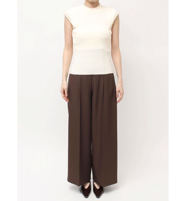 LAGUNAMOON「【追加生産/新色追加】カバースリーブシアーニットプルオーバー」|ニット・セーター|