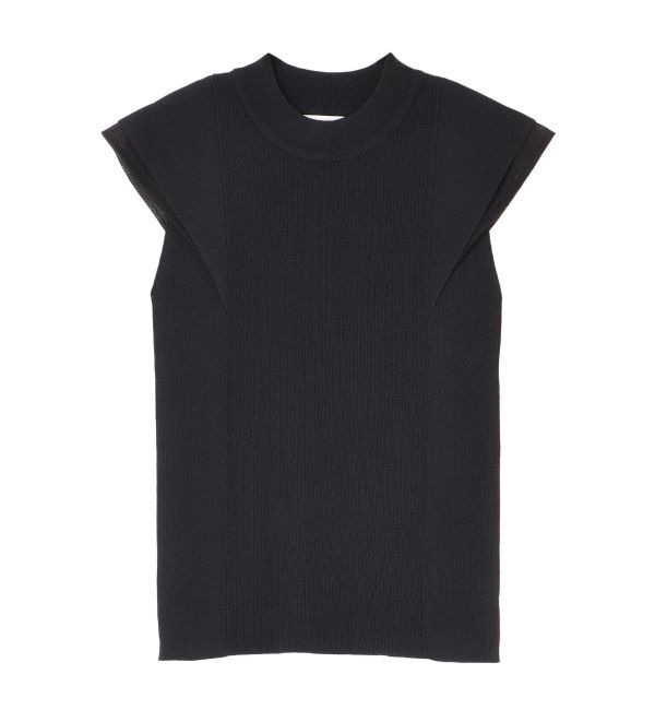 LAGUNAMOON「【追加生産/新色追加】カバースリーブシアーニットプルオーバー」|ニット・セーター|