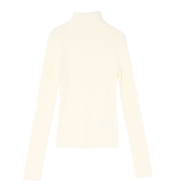 LAGUNAMOON「ベーシックリブタートルネックプルオーバー」|ニット・セーター|