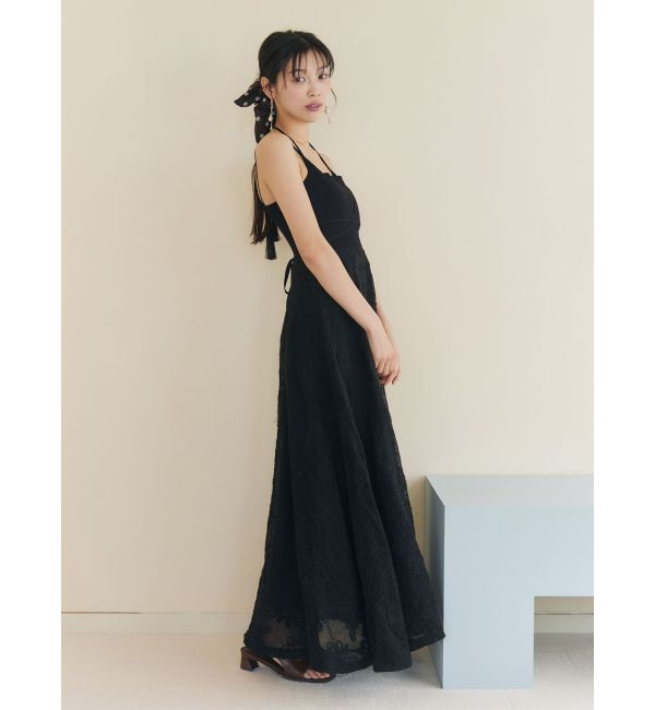 LAGUNAMOON「メッシュコンビニットドッキングワンピ-ス」|ワンピース|