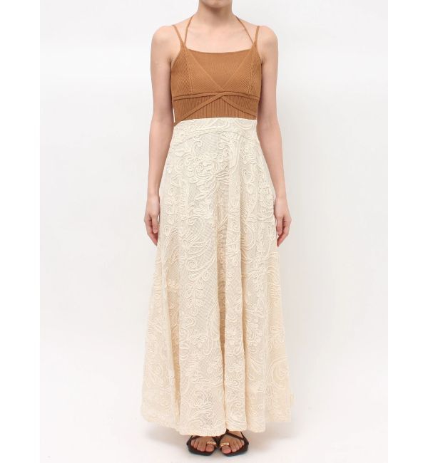 LAGUNAMOON「メッシュコンビニットドッキングワンピ-ス」|ワンピース|