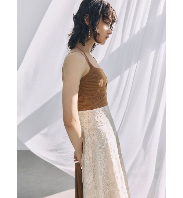 LAGUNAMOON「メッシュコンビニットドッキングワンピ-ス」|ワンピース|