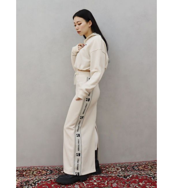 EVRIS「サイドロゴラインスウェットロングスカート【セットアップ着用可能】」|スカート|