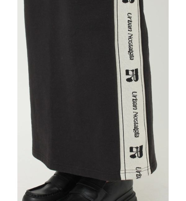 EVRIS「サイドロゴラインスウェットロングスカート【セットアップ着用可能】」|スカート|