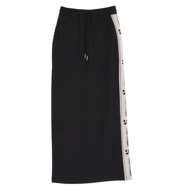EVRIS「サイドロゴラインスウェットロングスカート【セットアップ着用可能】」|スカート|