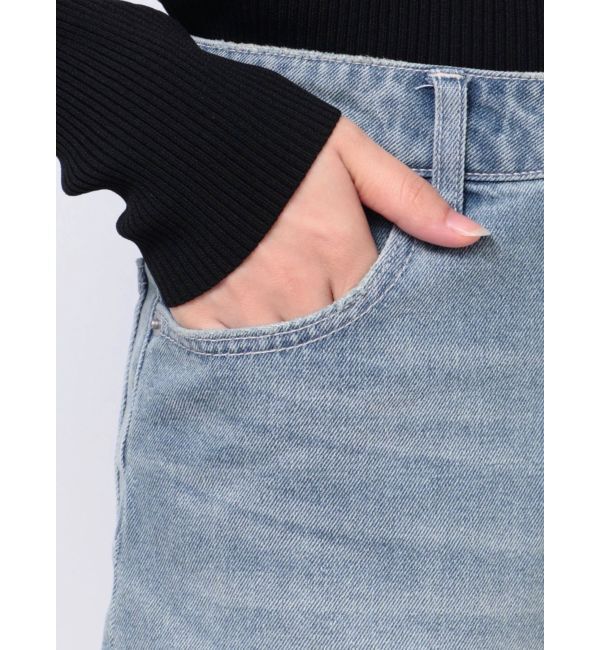 EVRIS「BASICデニムショートパンツ」|デニム|