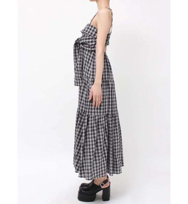 EVRIS「シャツデザインロングワンピース」|ワンピース|