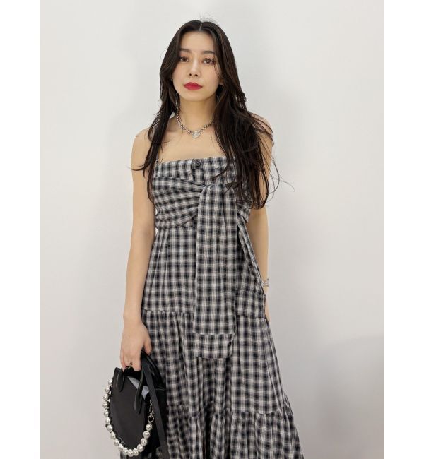 EVRIS「シャツデザインロングワンピース」|ワンピース|