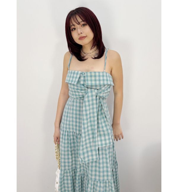 EVRIS「シャツデザインロングワンピース」|ワンピース|