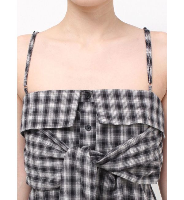 EVRIS「シャツデザインロングワンピース」|ワンピース|