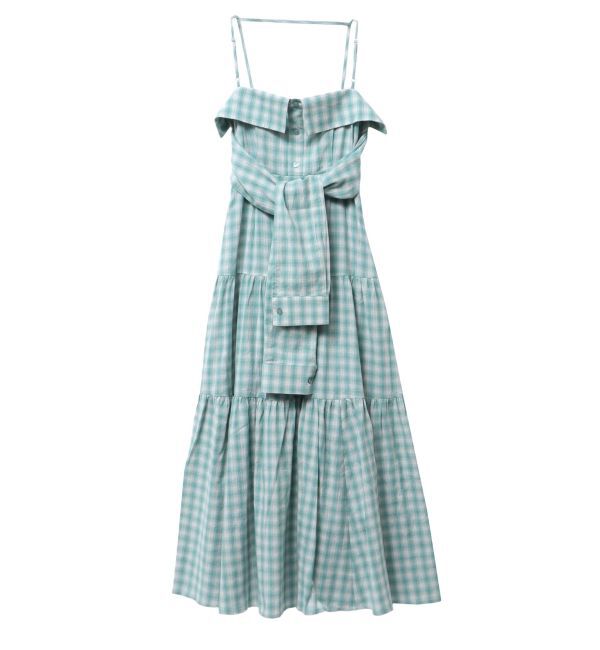 EVRIS「シャツデザインロングワンピース」|ワンピース|