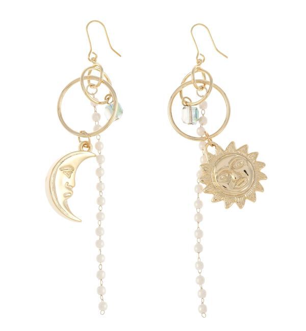 EVRIS「BALL CHAIN SUNNY ピアス」|ピアス|